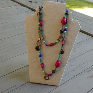 Premier Designs Tropical Punch necklace